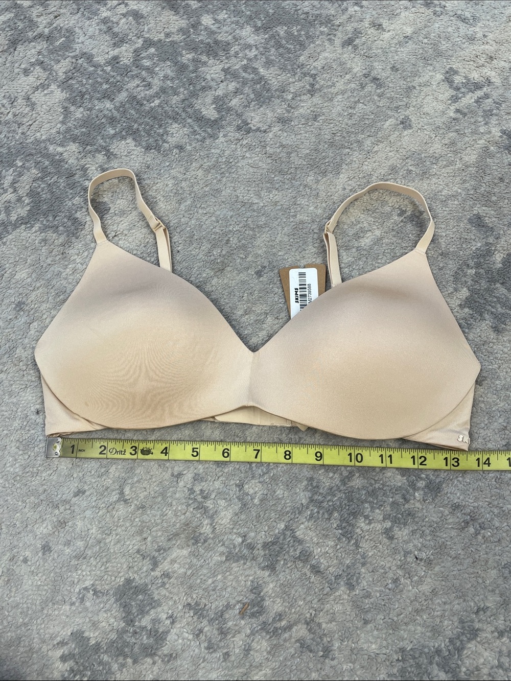 NWT Skims Wireless Form Push Up Plunge Bra Sand Beige Sz 36C - Picture 4 of 10